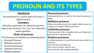 Pronoun and Its Types with Examples (Download PDF) - Vocabulary Point