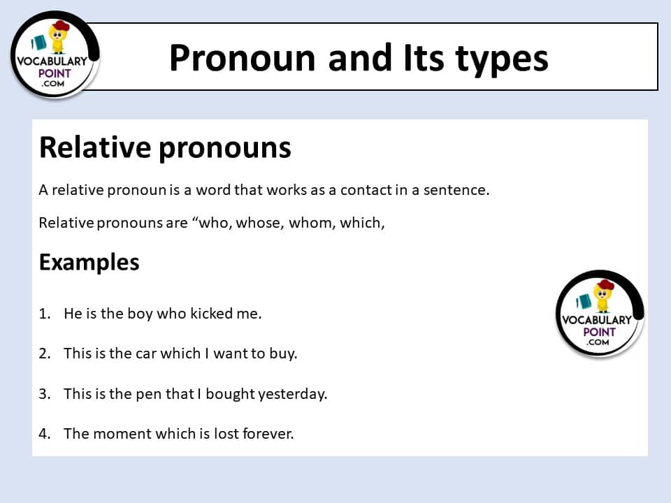 reflexive pronoun