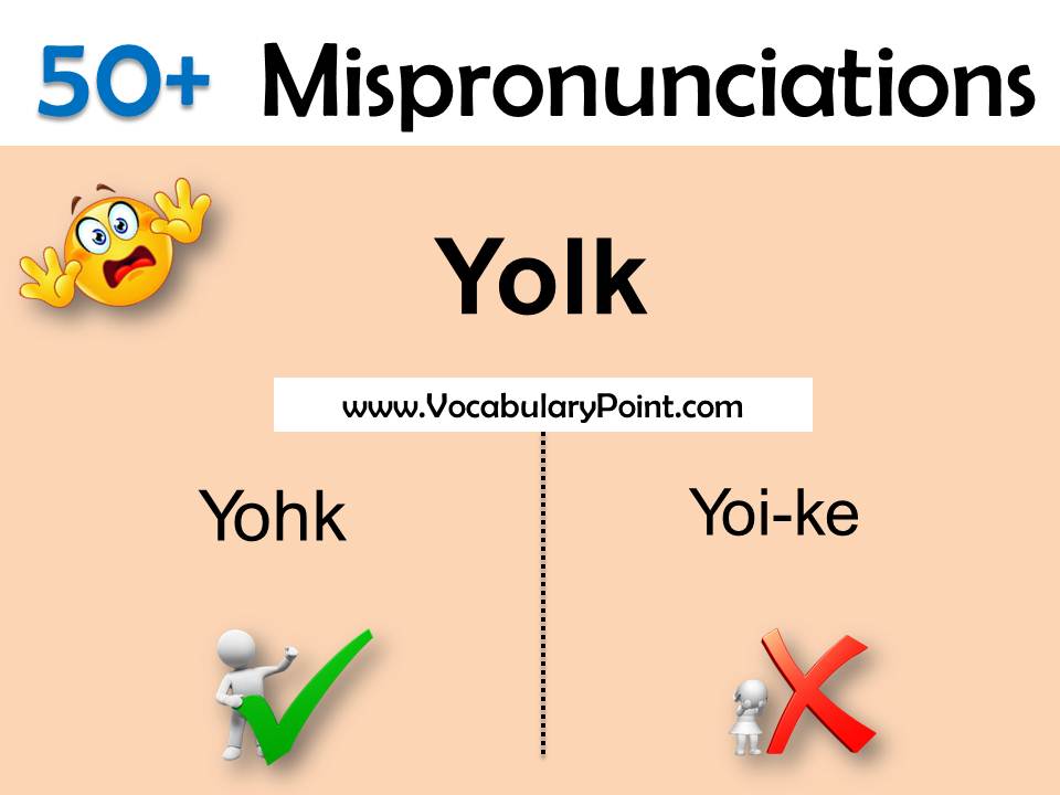 Mispronunciation of words| 50+ mispronounced words with pdf