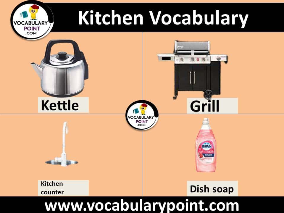 kitchen vocabulary pdf