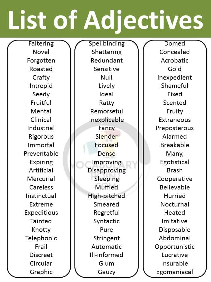 word-list-of-adjectives-pdf