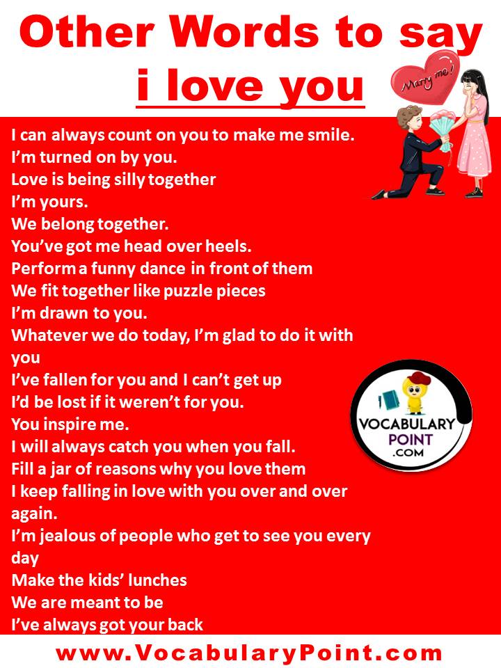 100 ways to say i love you