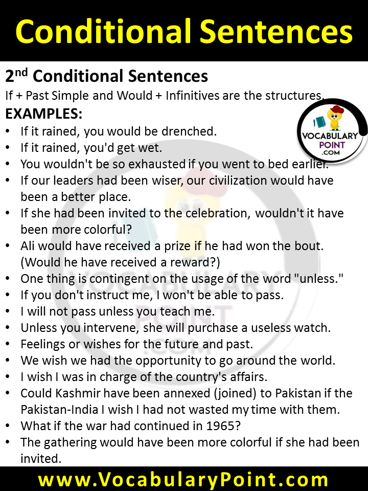second conditional sentences