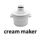 Cream Makerhouse appliances with pictures