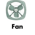 Fan list of electric appliances