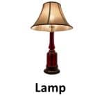 Lamp House Appliances list