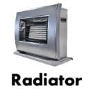 Radiator list of electric appliances