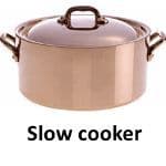 Slow cookerHouse Appliances list 1