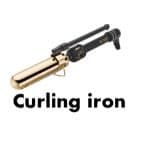 curling iron list of electric appliances