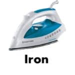 iron list of electric appliances