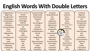 7 letter words with double letters Archives - Vocabulary Point