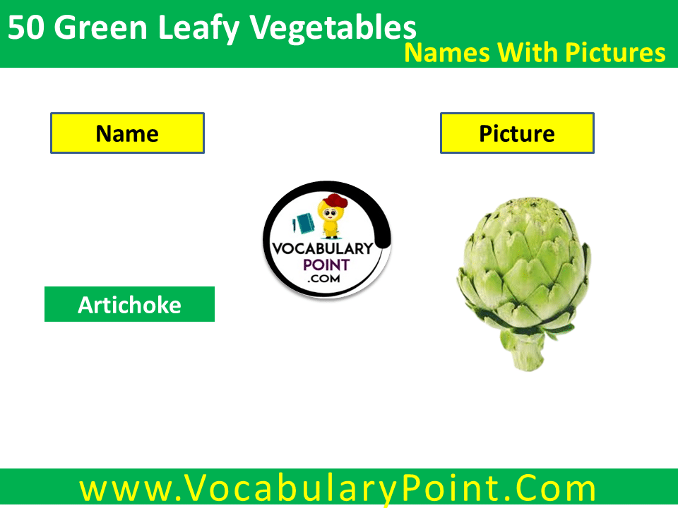 list green leafy vegetables Pdf