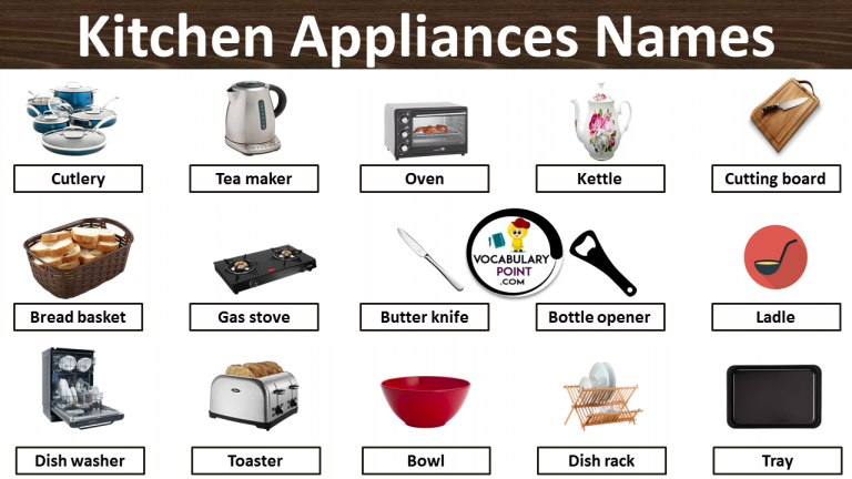 Electric Cooking Appliances List