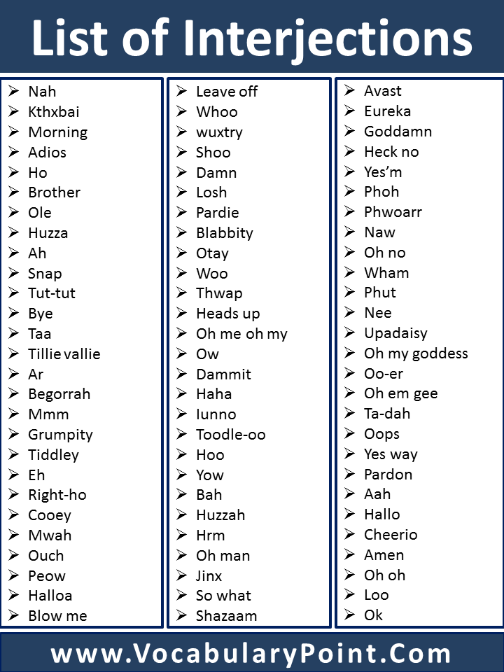 list-of-interjection-words-vocabulary-point