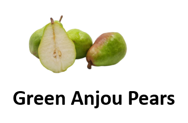 Green Anjou Pears