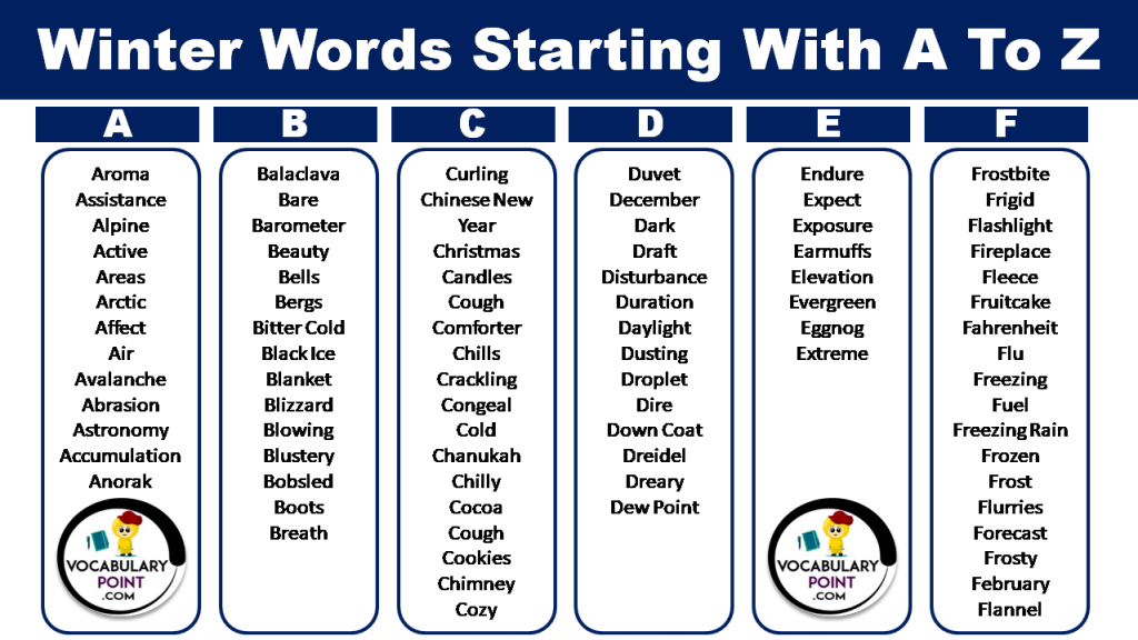 vocabulary-for-winter-winter-words-a-to-z-vocabulary-point