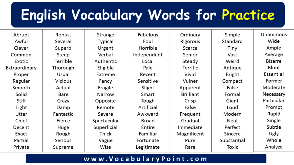 english-vocabulary-words-for-practice-vocabulary-point