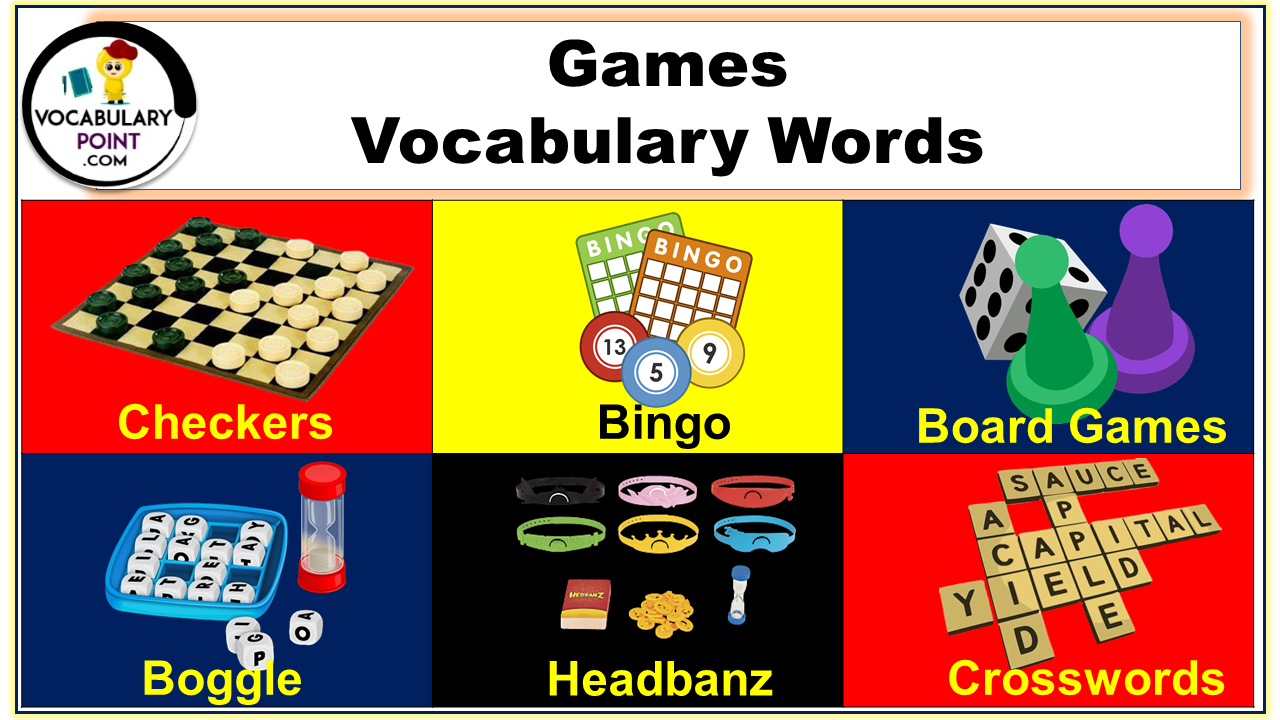 Games Vocabulary Words