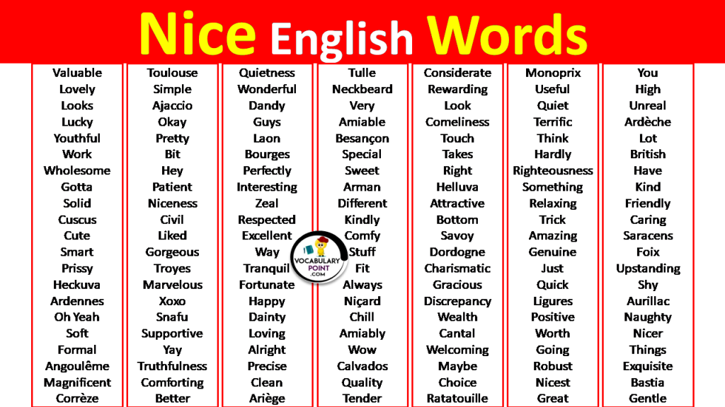 nice-english-words-vocabulary-point