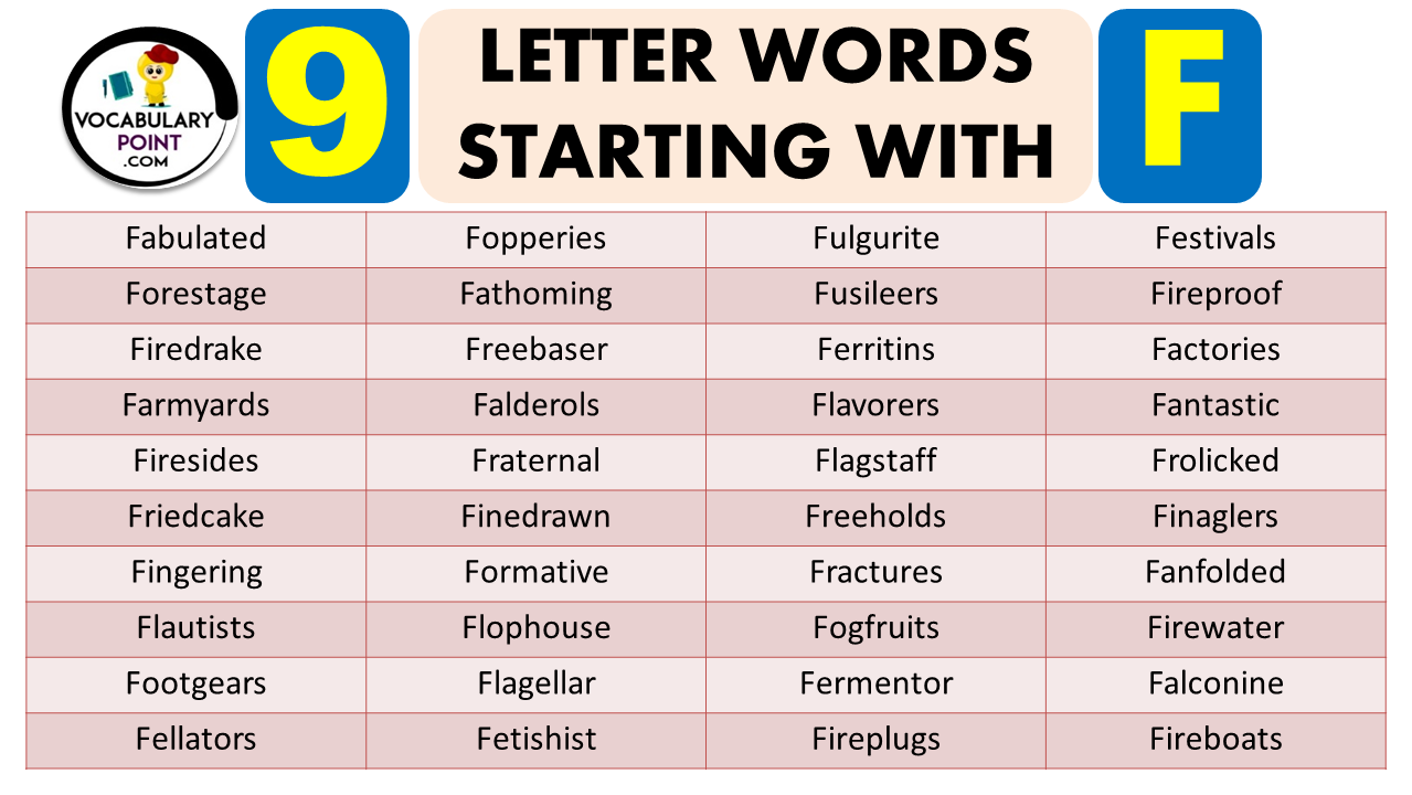 9 LETTER WORDS START WITH F Archives VocabularyPoint