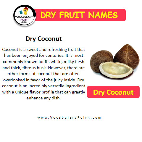 Dry Coconut