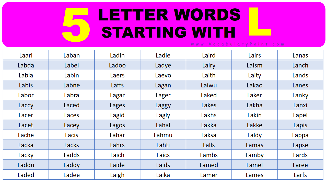 L I E 5 Letter Words