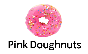 Pink Doughnuts