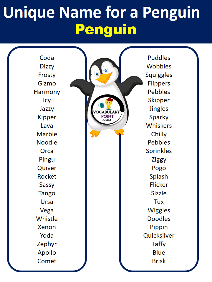 Unique Name for a Penguin