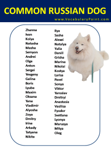 Common Russian Dog Names 225x300 
