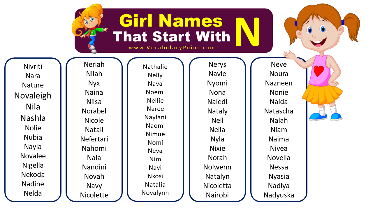 Unique Girl Names That Start With N