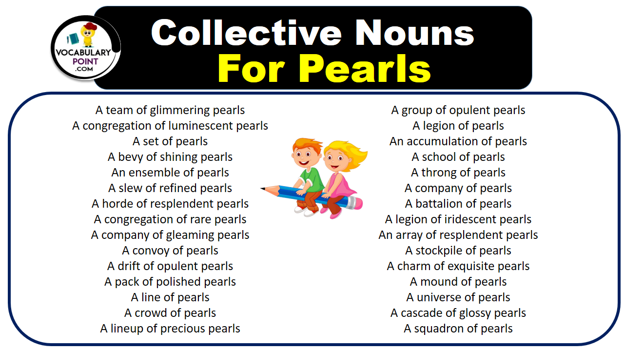Collective Nouns For Pearls