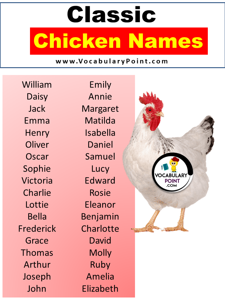 Classic Chicken Names