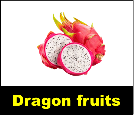 Dragon fruits