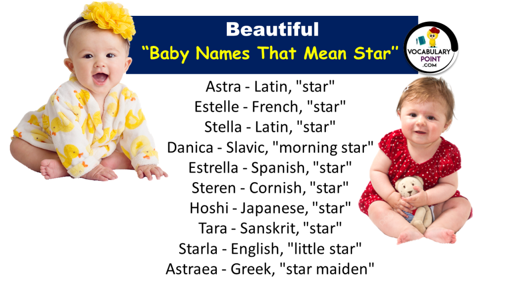 Exploring The Enchanting World Of Names That Mean Star