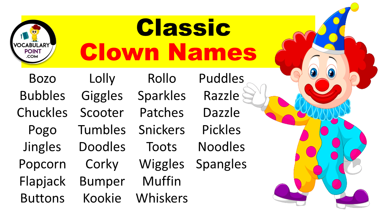 Clown Names