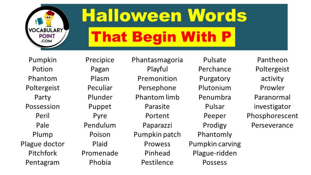 100-halloween-words-that-begin-with-p-vocabulary-point