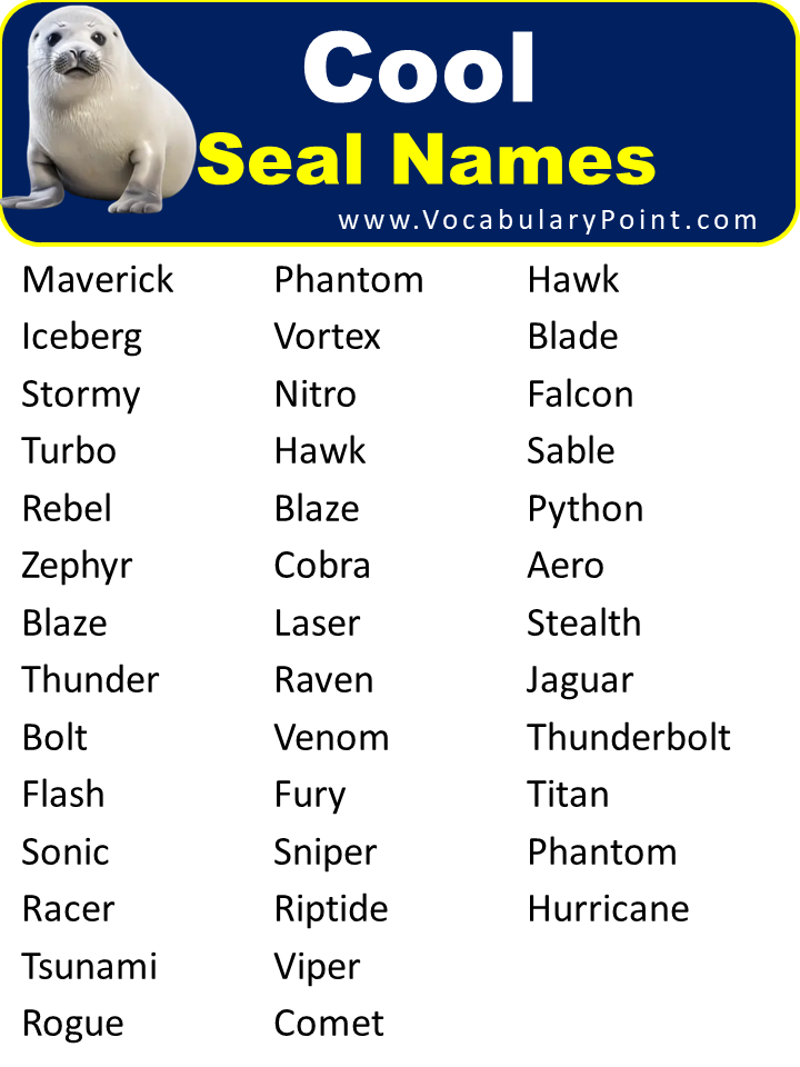 Cool Seal Names