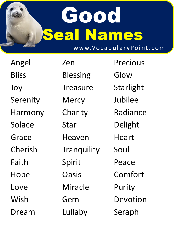 Good Seal Names