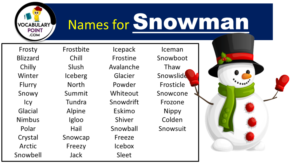 funny-names-for-snowman-cute-cool-and-classic-vocabulary-point