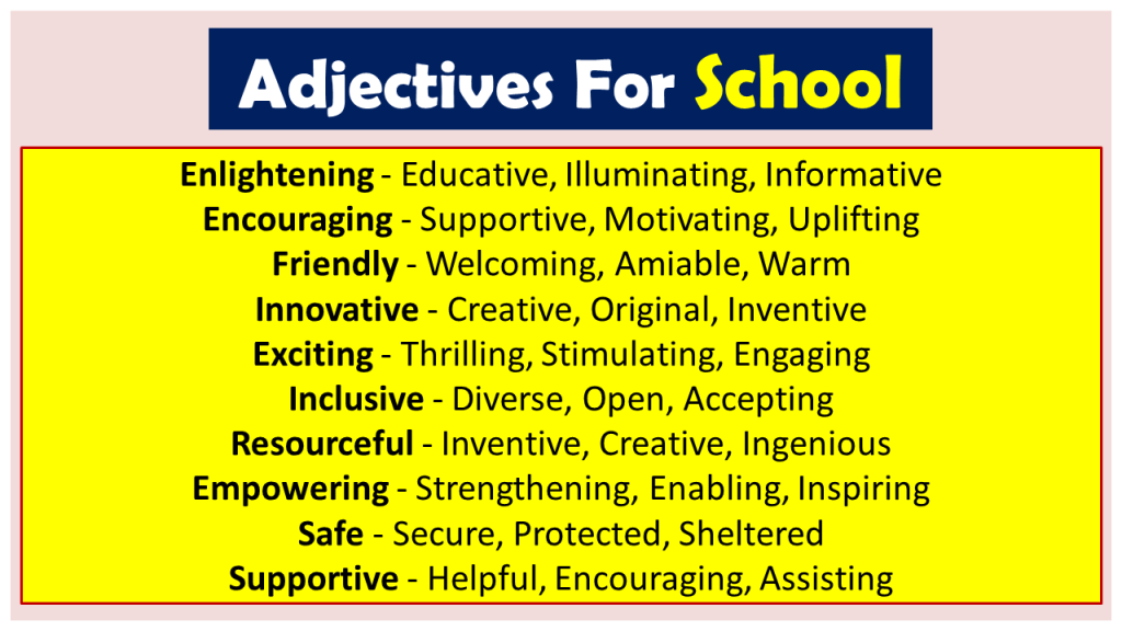 adjectives-for-school-descriptive-words-for-school-vocabulary-point