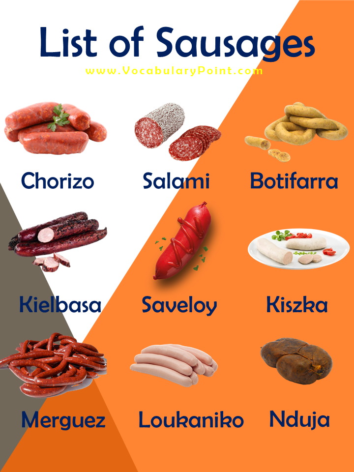 Names For Sausages