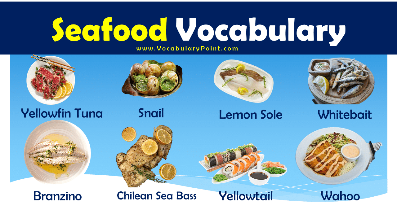 Seafood Vocabulary