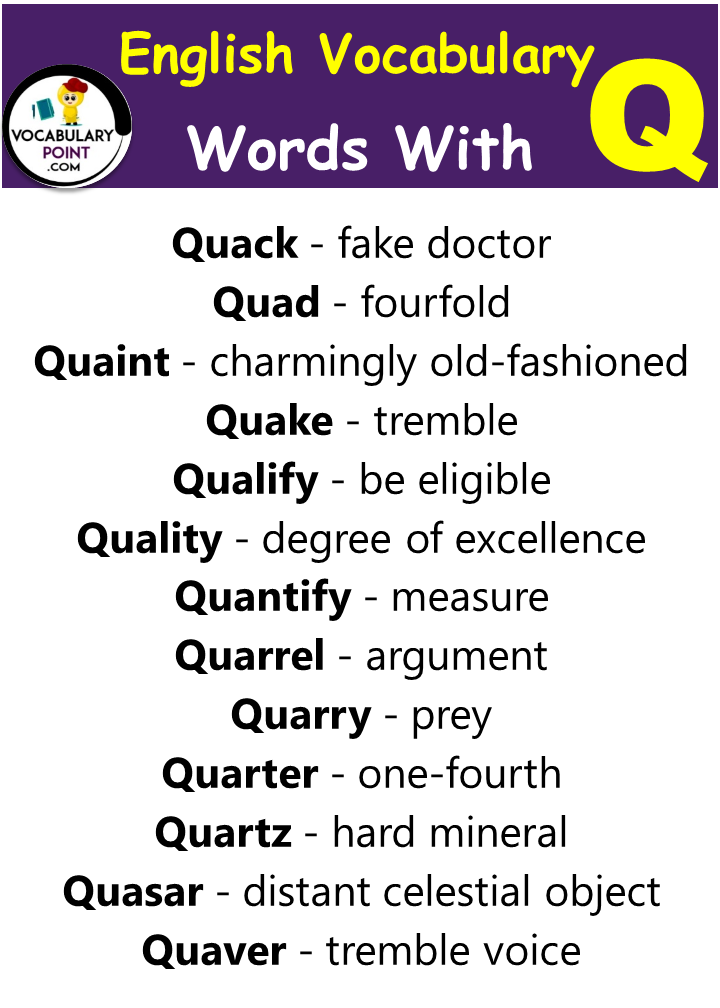 Positive Words That Start with Q