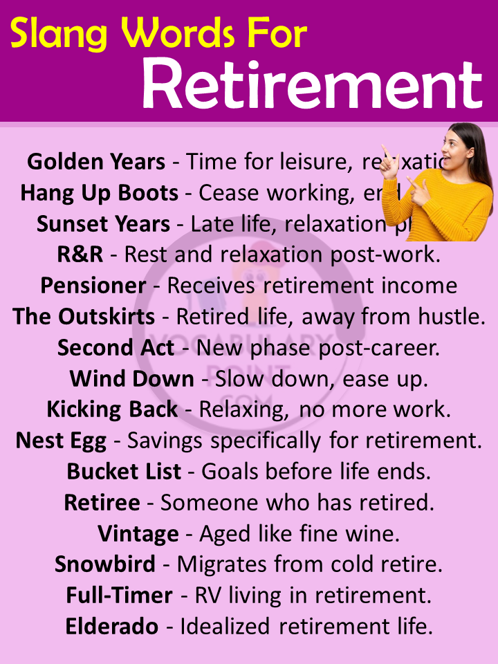 Slang for Retirement
